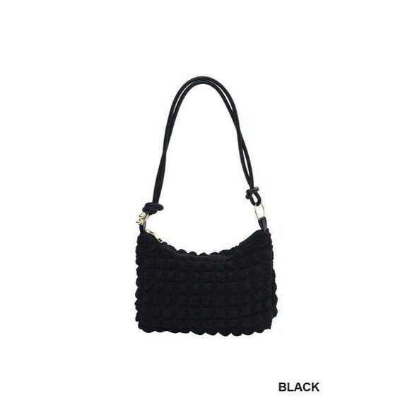 CLOUD PUFFY PLEATED CROSSBODY SHOULDER BAG - Picture 2 of 2